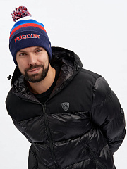 Шапка Россия 59418 синяя