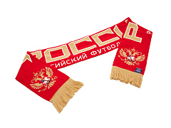 Шарф Россия 59423 красно-бежевый