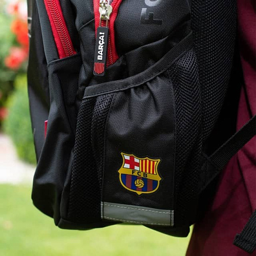 Рюкзак Барселона, черно-красный FC-239