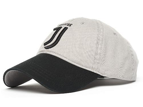 Бейсболка Ювентус 37203 серо-черная