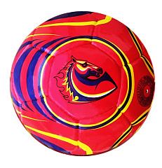 Мяч футбольный ЦСКА, "Эмблема и талисман", красный, размер 5