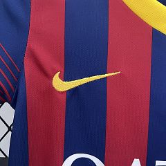 Детская ретро форма Барселона 2013/2014 домашняя