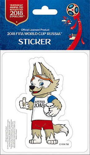 Наклейка бумажная фигурная 90 мм "Z3.Забивака"