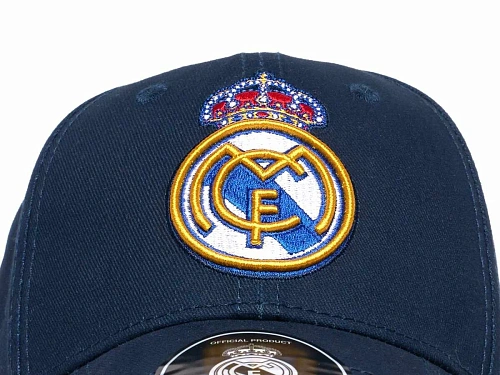 Бейсболка детская Реал Мадрид темно-синяя 21164