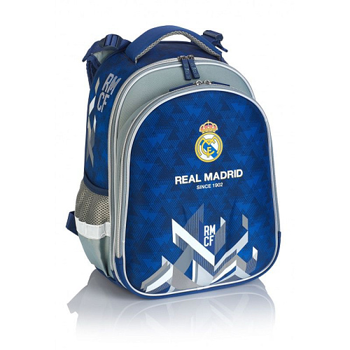 Школьный ранец Реал Мадрид, сине-серый RM-170