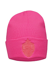 Шапка ПФК ЦСКА, цвет розовый неон