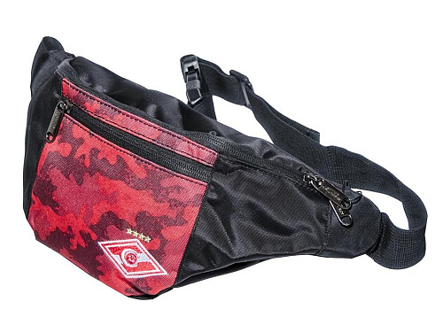 Сумка на пояс Спартак 54021 красная