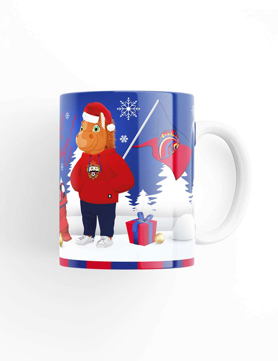 Кружка ЦСКА "С Новым Годом"