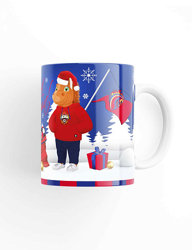 Кружка ЦСКА "С Новым Годом"