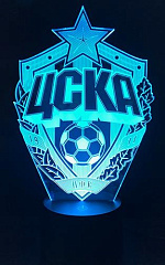 3D светильник ЦСКА