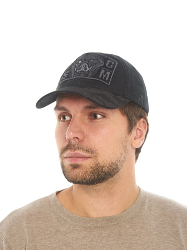 Бейсболка Спартак 120295 черная FCSM