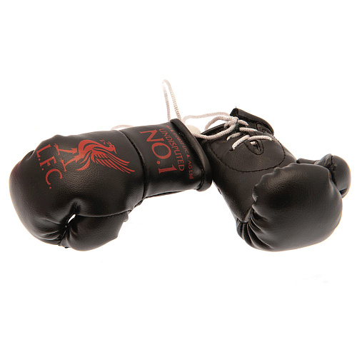 Мини боксерские перчатки Ливерпуль Black Mini Boxing Gloves