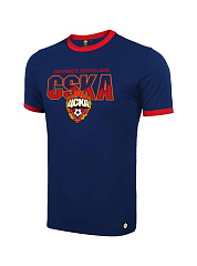 Футболка CSKA мужская "PROFESSIONAL FOOTBALL CLUB", цвет синий