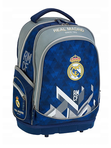 Школьный рюкзак Реал Мадрид, сине-серый RM-180