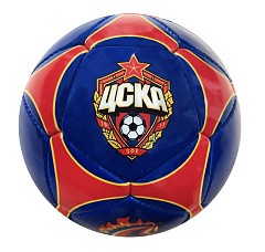 Мяч сувенирный "Эмблема и талисман", размер 5, цвет синий