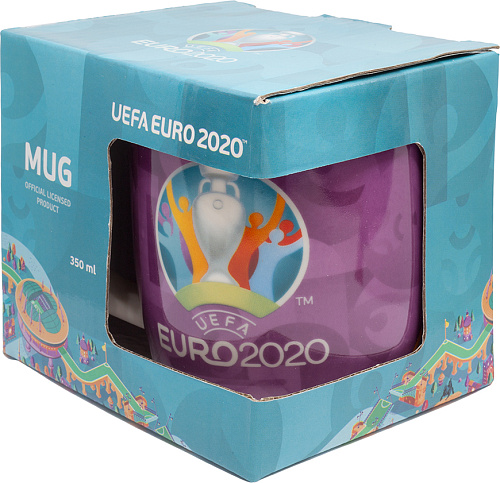 Кружка "Эмблема ЕВРО 2020" 350мл