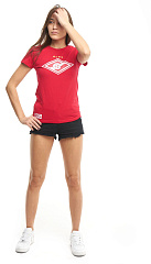 Футболка Спартак женская 110250 красная