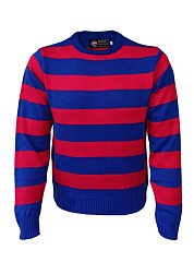 Джемпер ЦСКА вязаный красно-синий