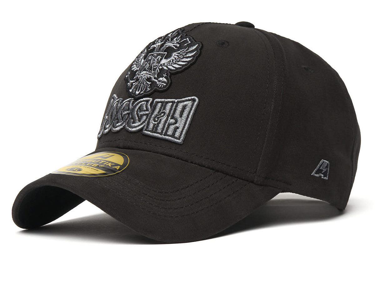 Бейсболка Россия черная 101587