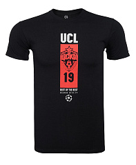 Футболка ЦСКА UCL "BEST OF THE BEST", цвет чёрный