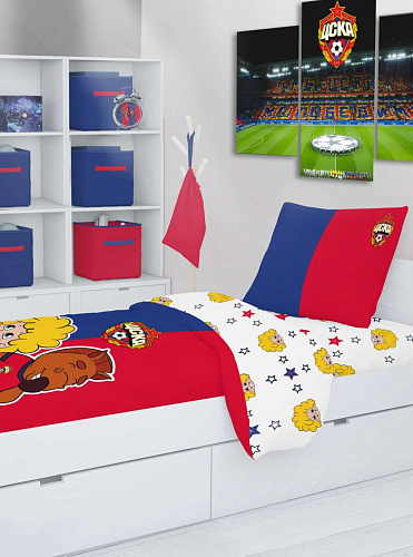 Детское постельное бельё ЦСКА "Малыш Дэни"