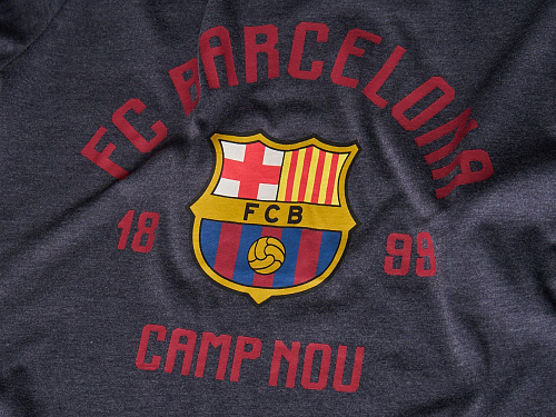Детская футболка Барселона 130330 синяя
