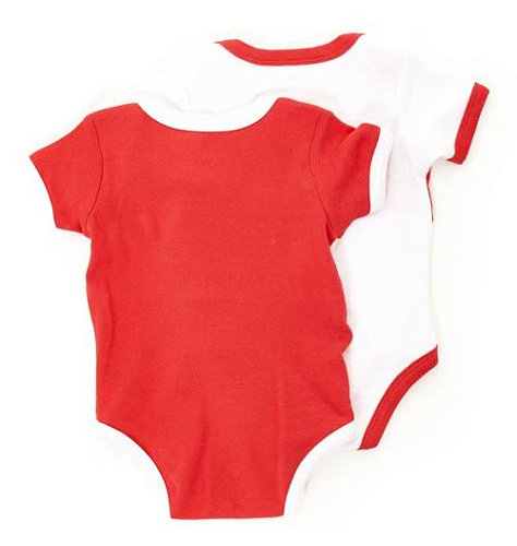 Боди с коротким рукавом Спартак 251160 (комплект из 2-х штук)