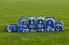 Школьный ранец Реал Мадрид, сине-серый RM-170