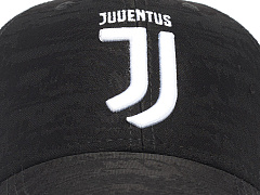 Бейсболка Ювентус 37235 черно-белая