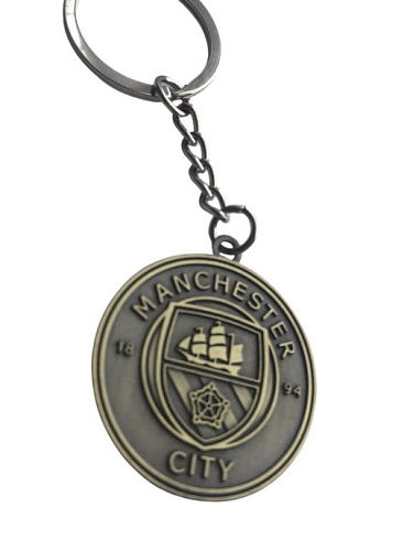 Брелок Манчестер Сити металл винтаж