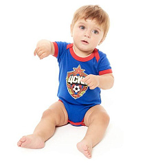 Боди с коротким рукавом ЦСКА 435430 (комплект из 2-х штук)