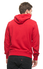 Толстовка Спартак 100630 красная на молнии