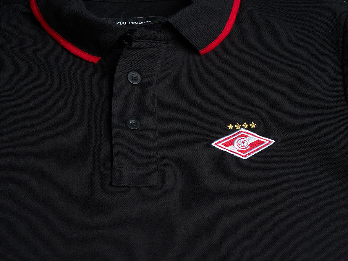 Футболка-поло Спартак 101130 черная