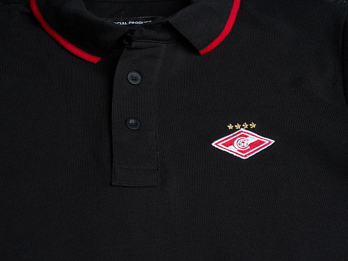 Футболка-поло Спартак 101130 черная