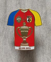 Значок Футболка ЦСКА-Алания 22.05.2011