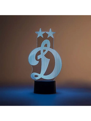 3D светильник Динамо New