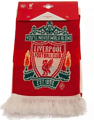 Шарф Ливерпуль DOBLE RAYAS RED & WHITE