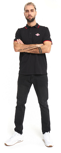 Футболка-поло Спартак 101130 черная