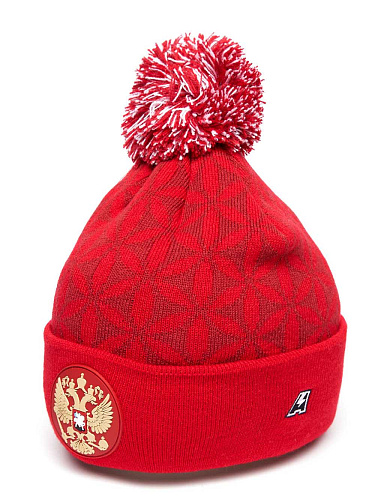 Шапка Россия 59421 красная