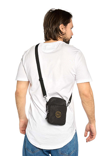 Сумка через плечо Динамо черная Лев Яшин 60223