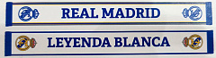 Шарф Реал Мадрид LEYENDA BLANCA, бело-синий