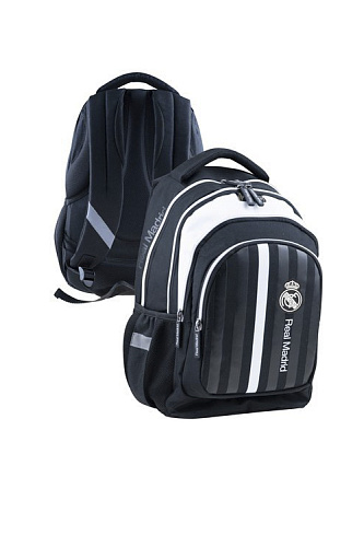 Рюкзак Реал Мадрид, черно-белый RM-211