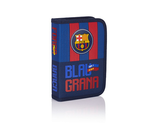 Пенал с канцтоварами Барселона, красно-синий, FC-142
