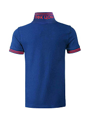 Футболка поло ЦСКА, мужская, цвет сине-красный