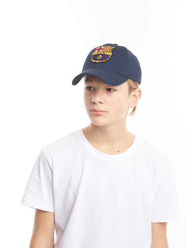 Детская бейсболка Барселона темно-синяя 107753