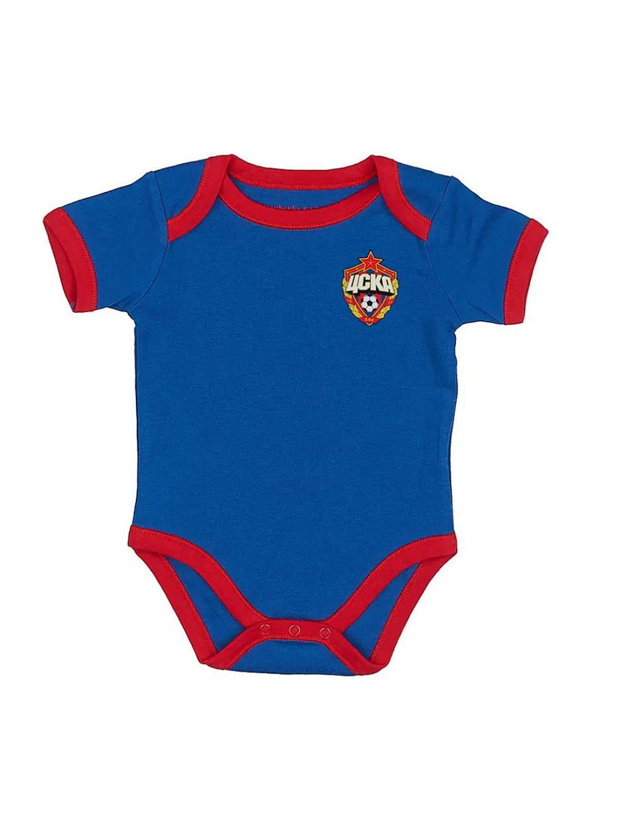 Боди для новорождённых ПФК ЦСКА, короткий рукав