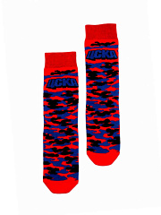 Носки детские, набор 3 пары, цвет красно-синий