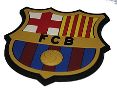 Магнит Барселона эмблема 190210