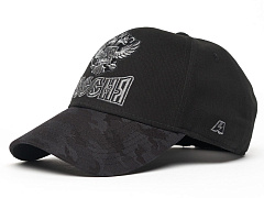 Бейсболка Россия 10174 черная