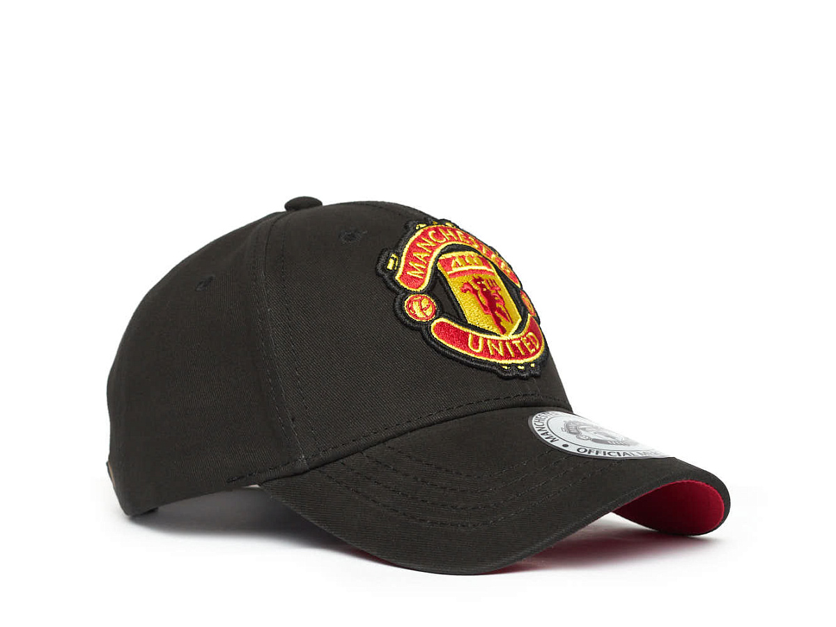 Бейсболка Манчестер Юнайтед подростковая черная 107692